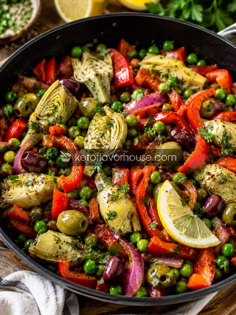Anti-Inflammatory Mediterranean Vegetable Skillet