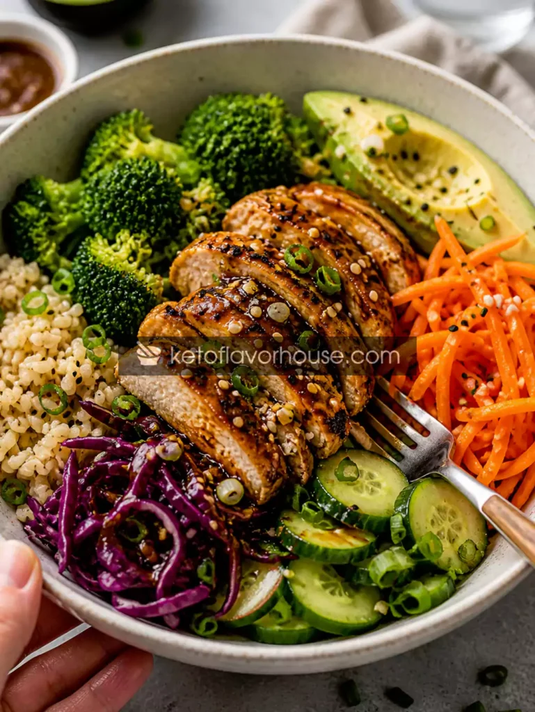 Anti-Inflammatory Power Bowl with Lean Protein & Vegetables