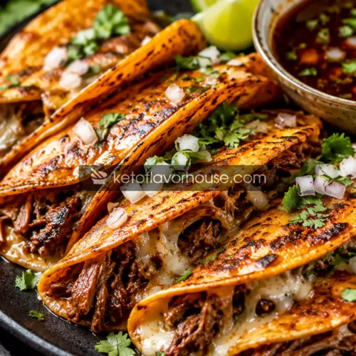 Anti-Inflammatory Quesabirria Tacos