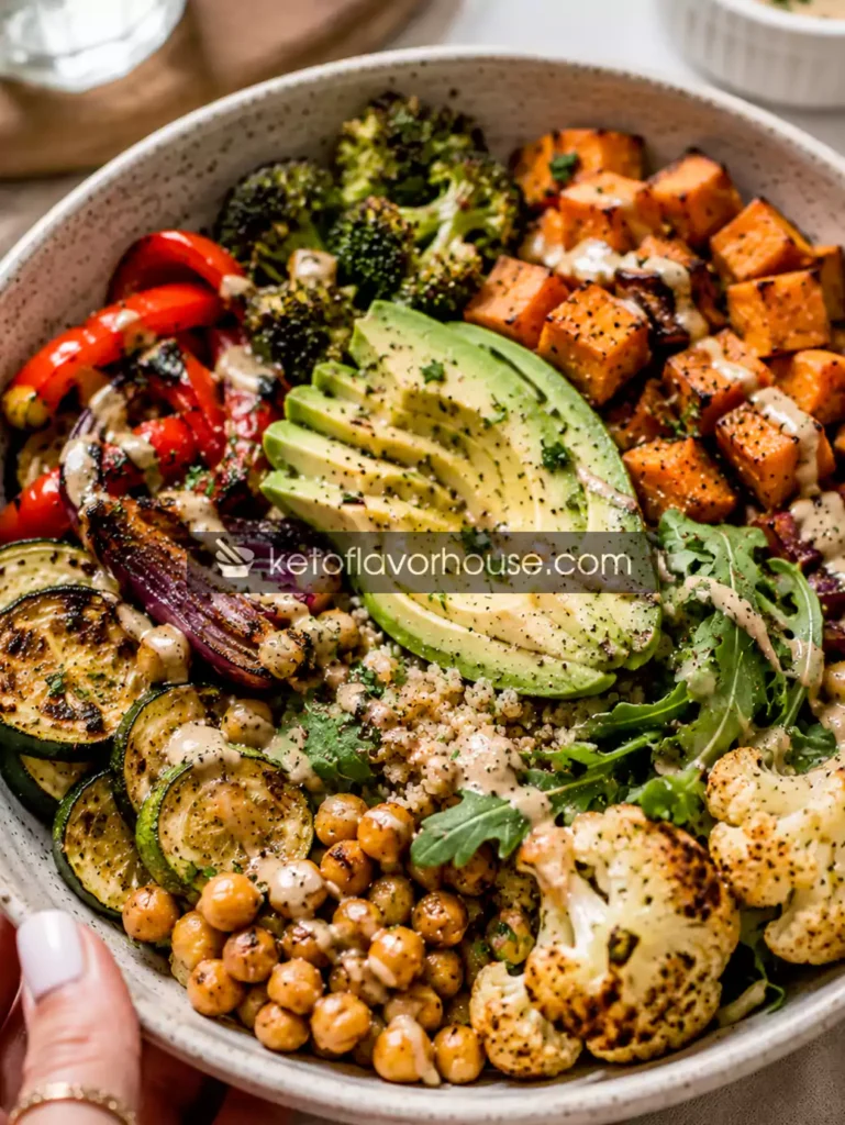 Anti-Inflammatory Roasted Vegetable Bowl Recipe