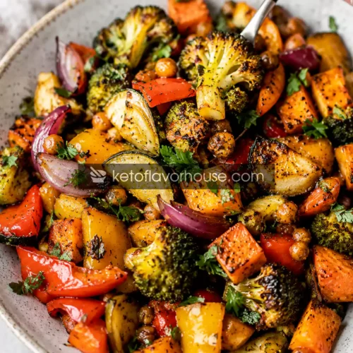 Anti-Inflammatory Roasted Veggie Bake Recipe