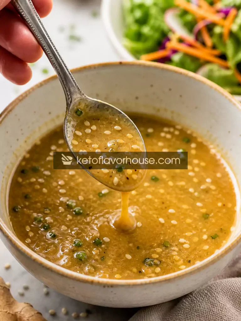 Anti-Inflammatory Sesame Ginger Salad Dressing