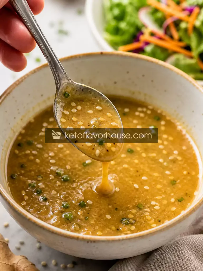 Anti-Inflammatory Sesame Ginger Salad Dressing