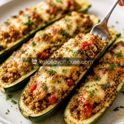 Anti-Inflammatory Stuffed Zucchini Boats Recipe