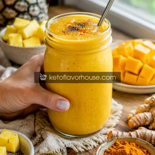 Anti-Inflammatory Tropical Turmeric Smoothie