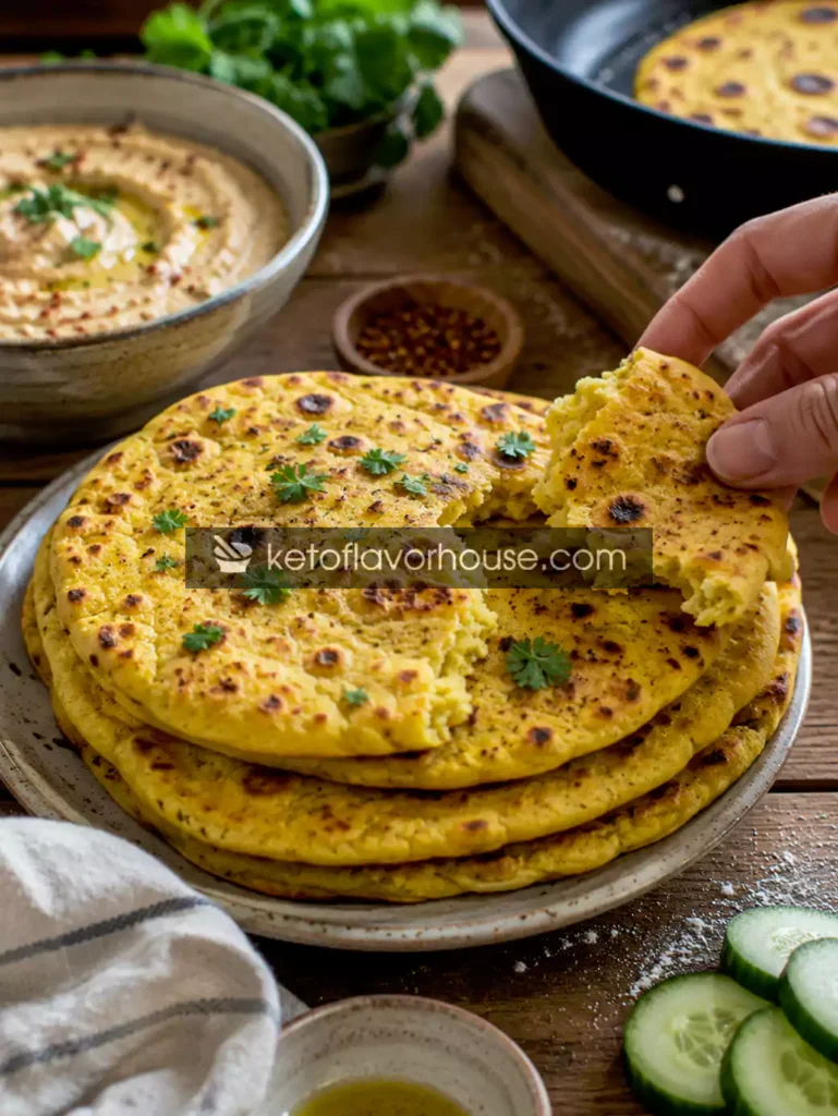 Anti-Inflammatory Turmeric Yogurt Flatbread