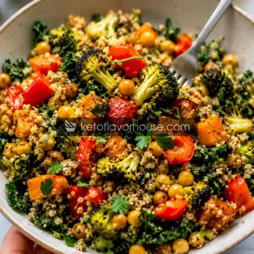 Anti-Inflammatory Veggie Grain Bowl Recipe