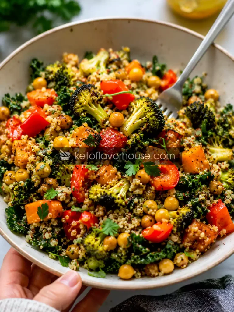 Anti-Inflammatory Veggie Grain Bowl Recipe