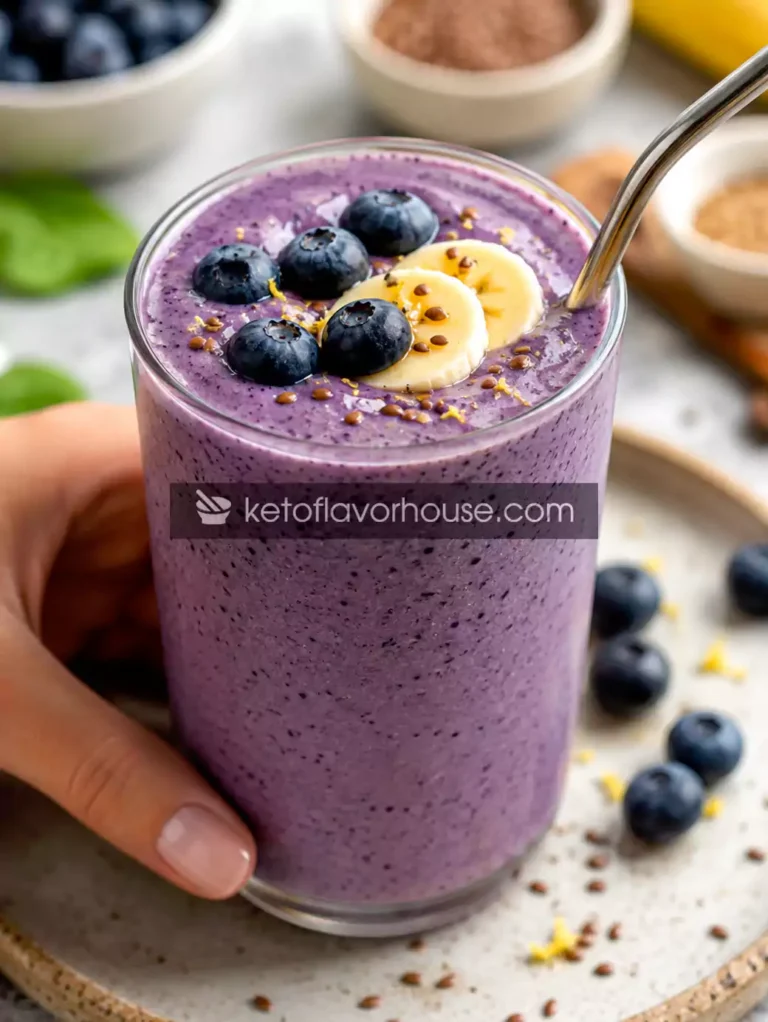 Best Anti-Inflammatory Blueberry Banana Smoothie Recipe