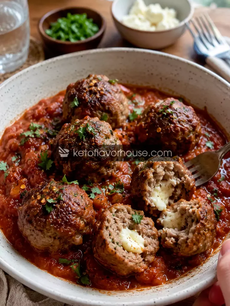 Best Anti-Inflammatory Mediterranean Keto Meatballs Recipe