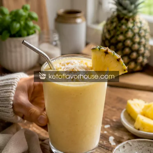 Creamy Anti-Inflammatory Piña Colada Smoothie Recipe