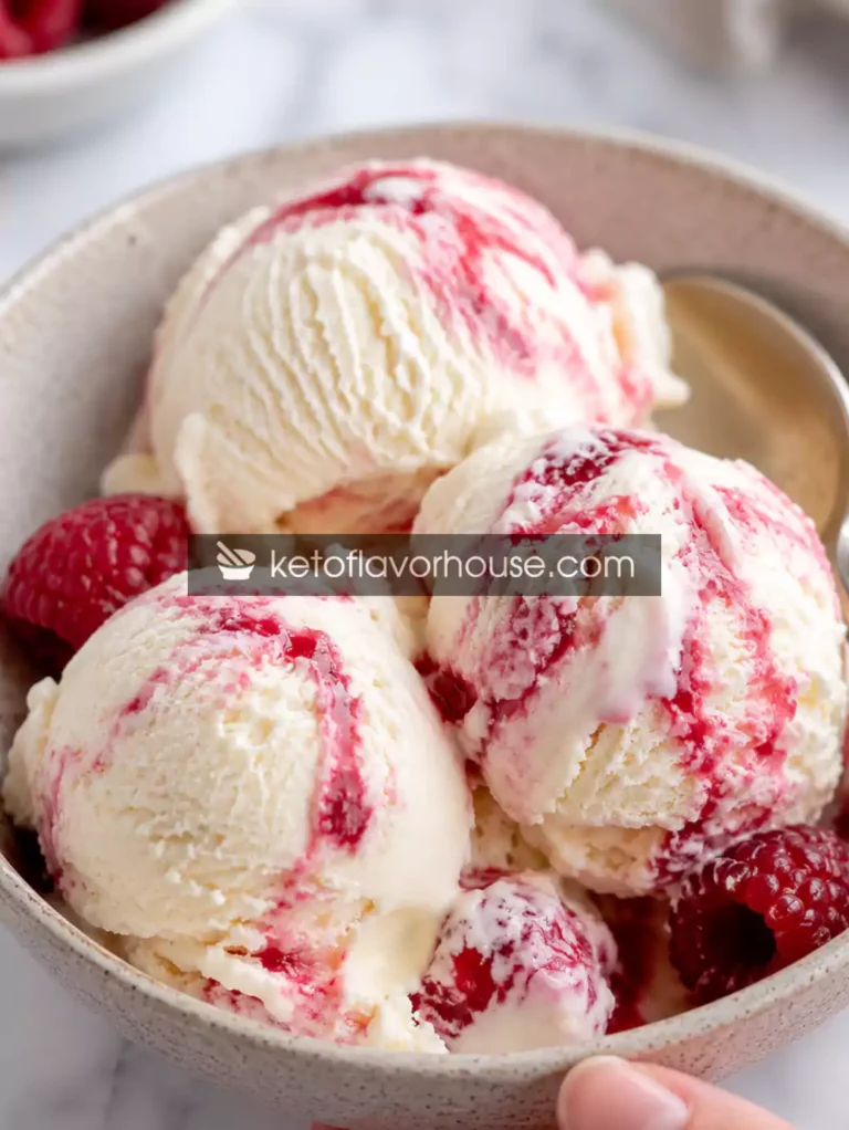 Creamy Keto Ice Cream That Stays Soft