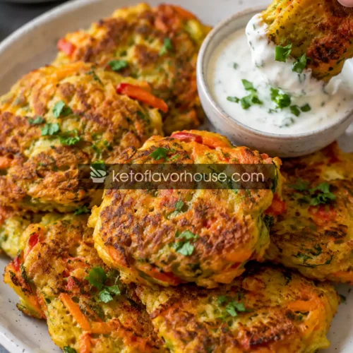 Crispy Anti-Inflammatory Zucchini and Carrot Fritters Recipe