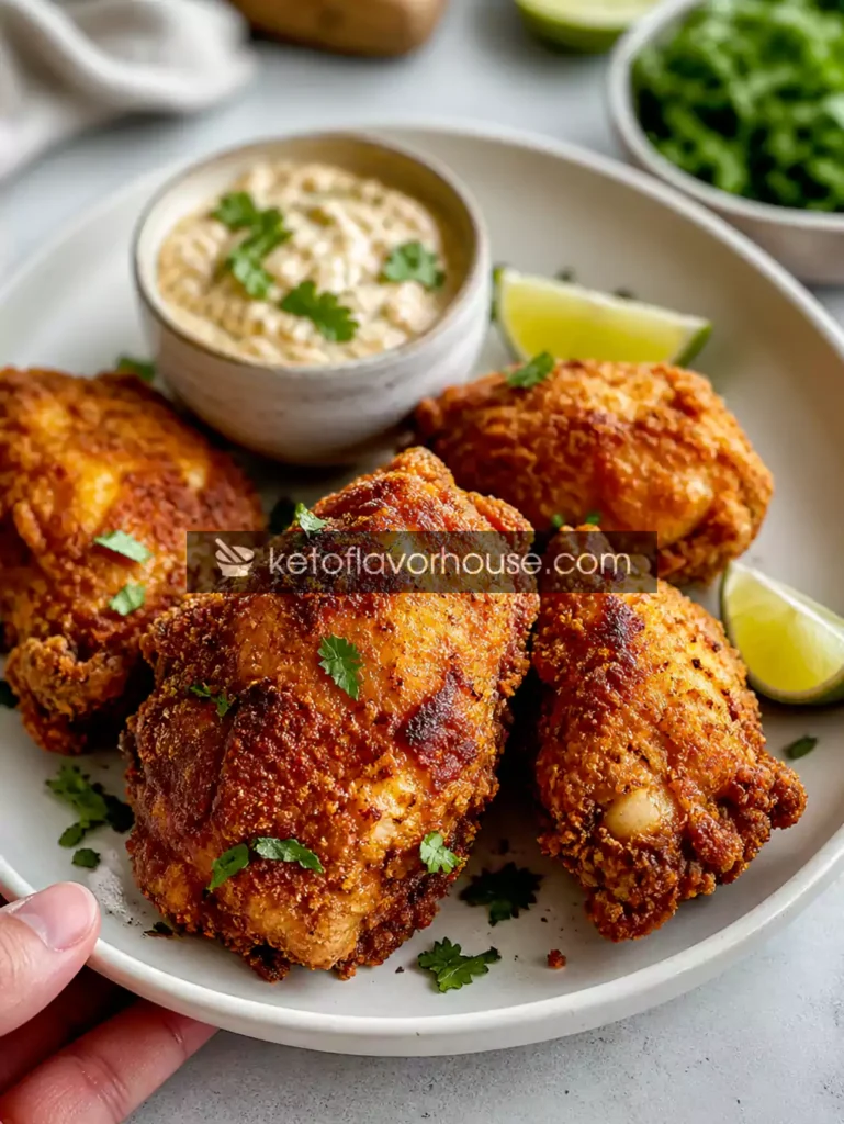 Crispy Golden Anti-Inflammatory Fried Chicken