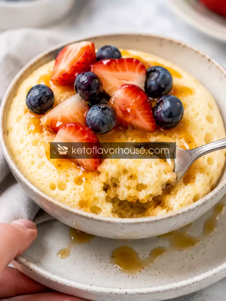 Easy 3-Ingredient Bariatric Protein Pancake Bowl Recipe