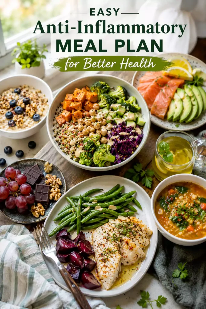 Easy Anti-Inflammatory Meal Plan for Better Health