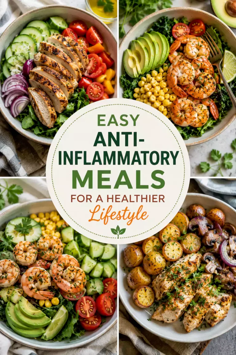 Easy Anti-Inflammatory Meals for a Healthier Lifestyle