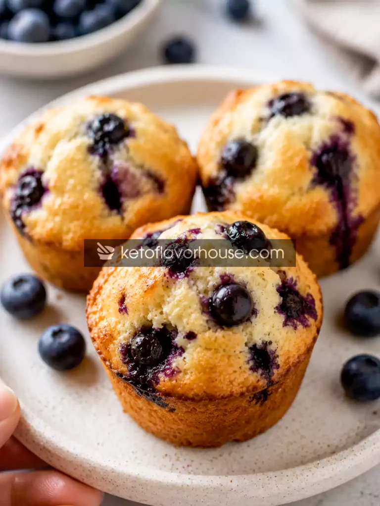 Easy Bariatric Blueberry Muffins