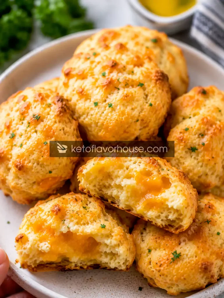Easy Bariatric Cheddar Biscuits