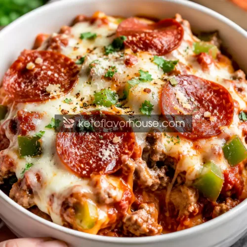 Easy Bariatric Pizza Bowl