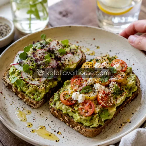 Easy Healthy Anti-Inflammatory Avocado Toast Recipe