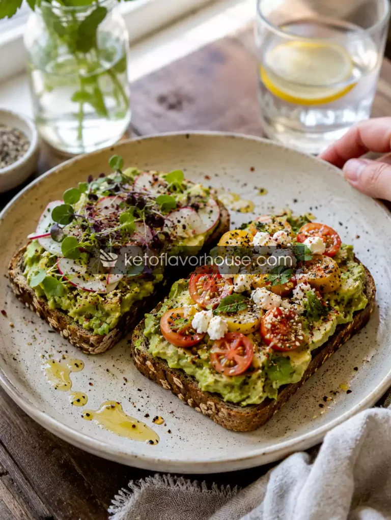Easy Healthy Anti-Inflammatory Avocado Toast Recipe