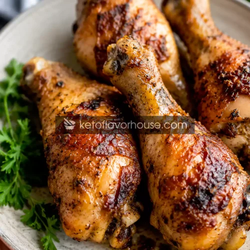 Easy High-Protein Baked Chicken Drumsticks