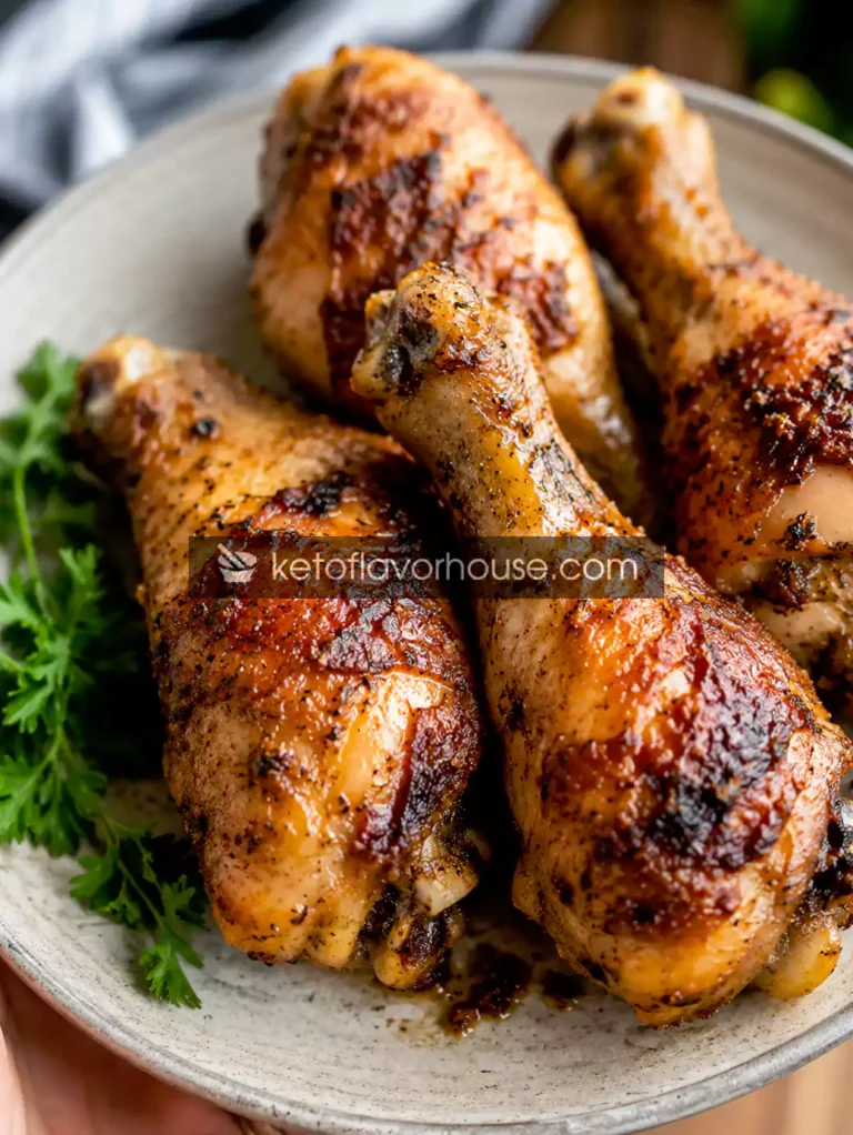 Easy High-Protein Baked Chicken Drumsticks