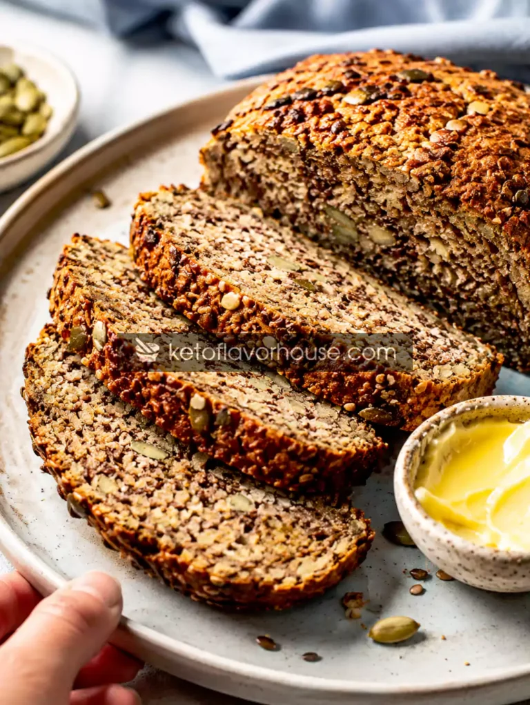 Easy Keto Seed Bread Recipe