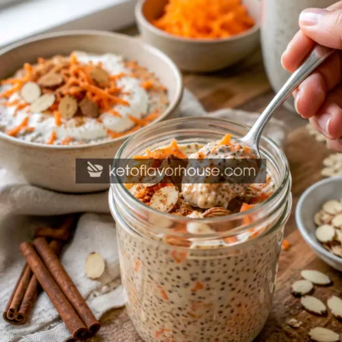 Healthy Anti-Inflammatory Carrot Cake Chia Pudding