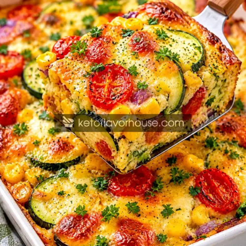 Healthy Anti-Inflammatory Garden Vegetable Bake Recipe