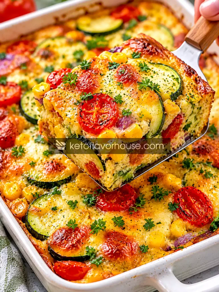 Healthy Anti-Inflammatory Garden Vegetable Bake Recipe