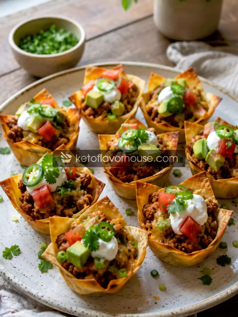 Healthy Anti-Inflammatory Taco Cupcakes