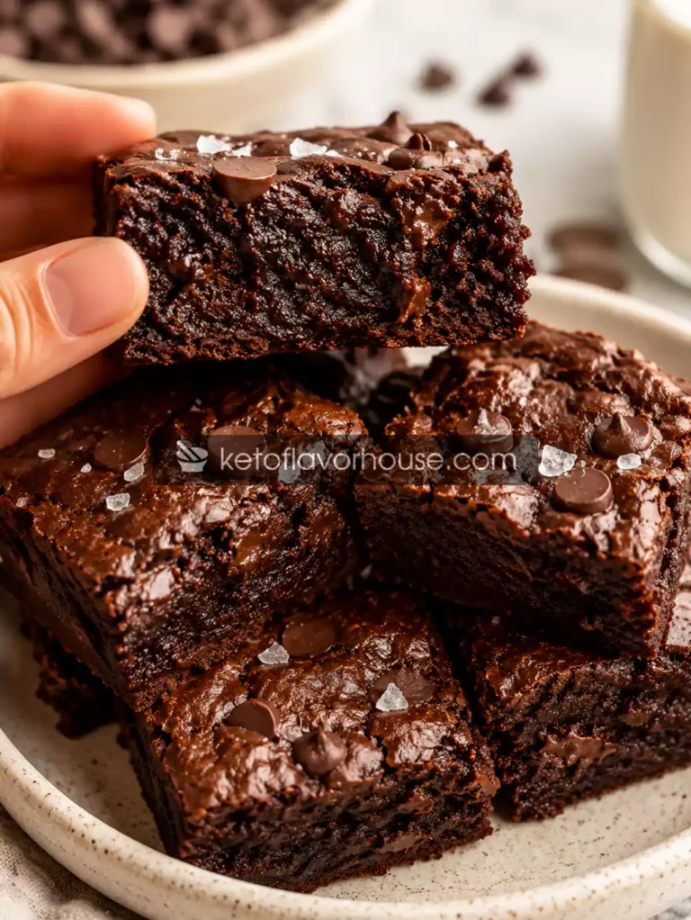 High-Protein Black Bean Brownies