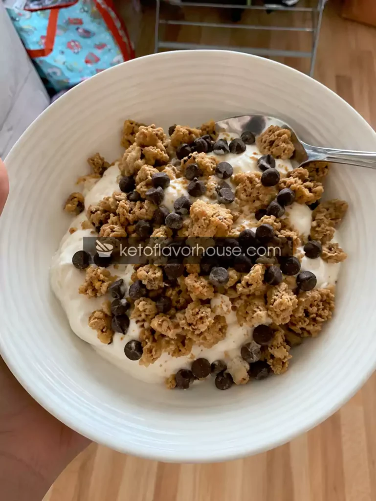 High-Protein Chocolate Crunch Greek Yogurt Bowl