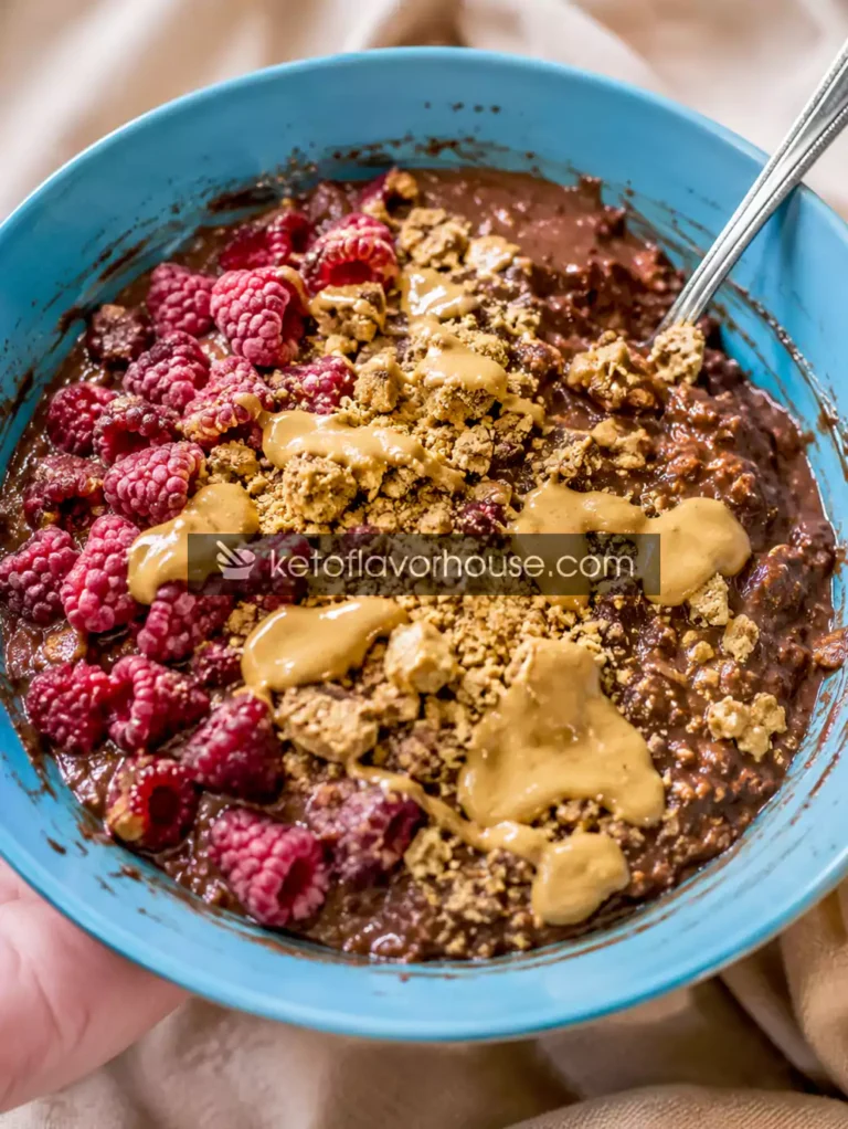 High-Protein Chocolate Oatmeal Recipe