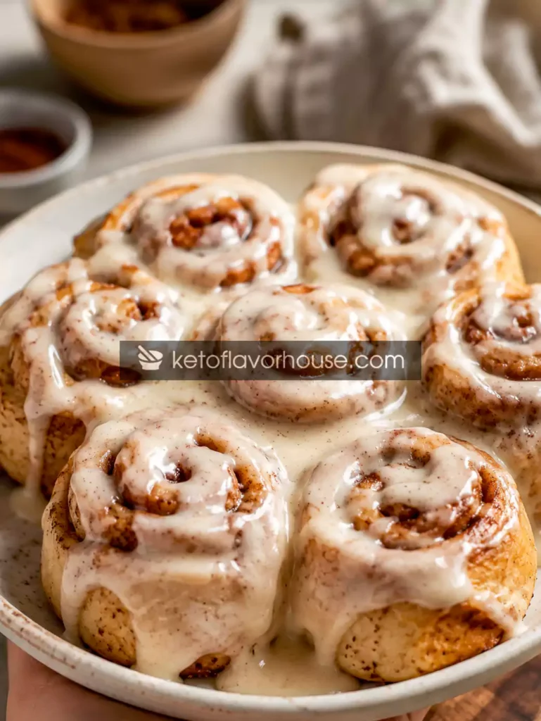 High-Protein Cinnamon Rolls with Greek Yogurt