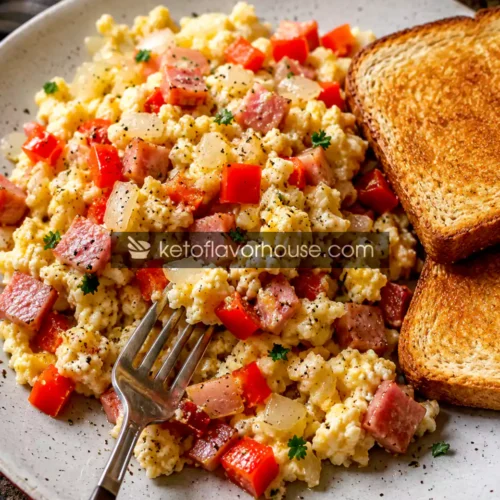 High-Protein Egg White Breakfast Scramble