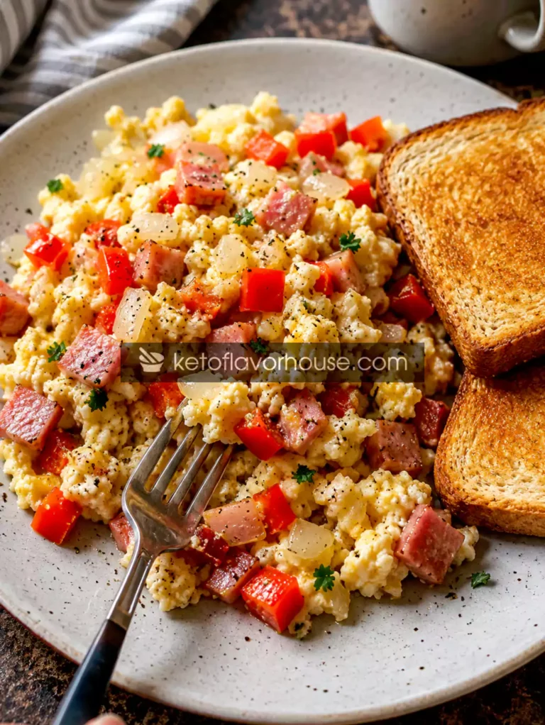 High-Protein Egg White Breakfast Scramble