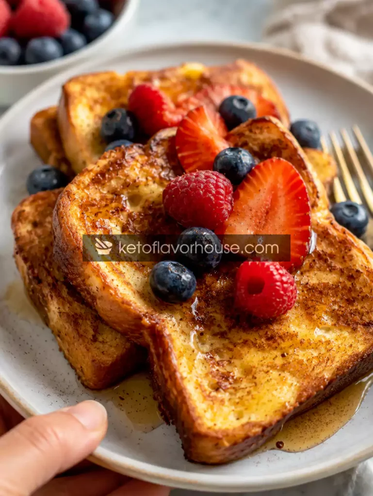 High-Protein French Toast for Weight Loss