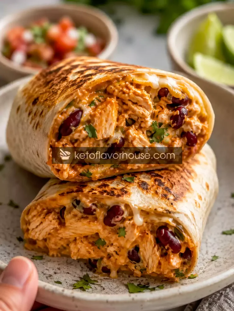 High-Protein Honey Chipotle Chicken Burritos