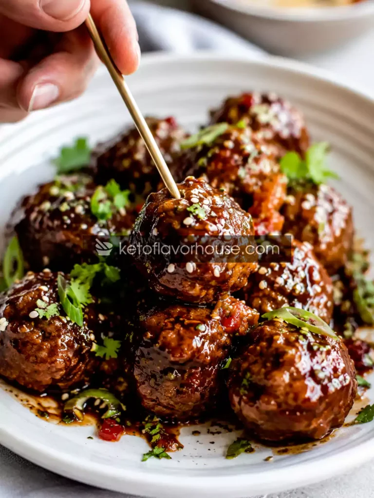 High-Protein Meatballs