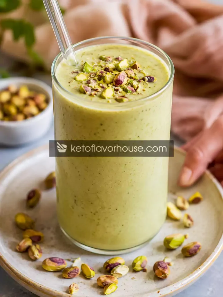 High-Protein Pistachio Smoothie Recipe