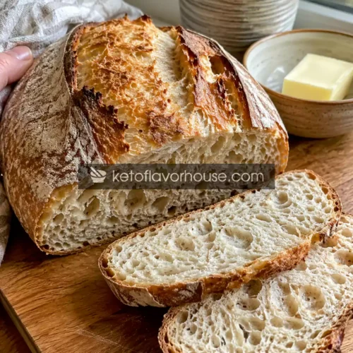 High-Protein Sourdough Bread Recipe