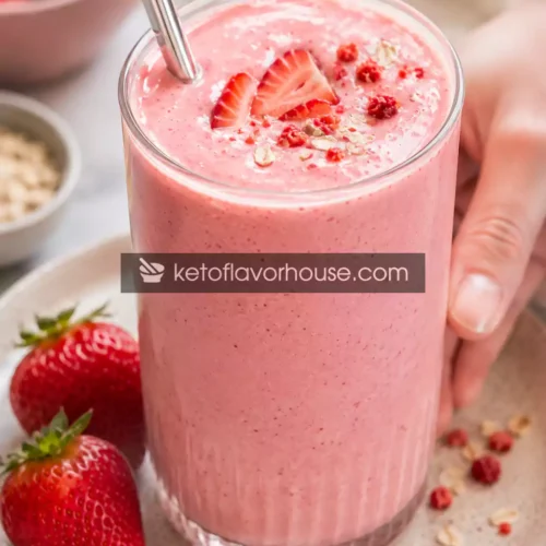 High-Protein Strawberry Smoothie Recipe