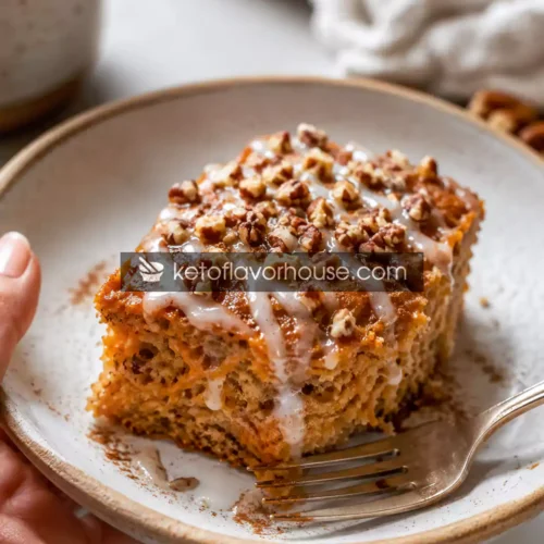 Keto Carrot Coffee Cake Bake Recipe