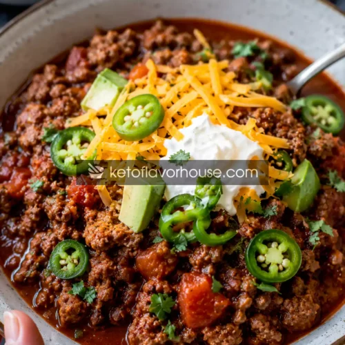 Keto Chili Recipe