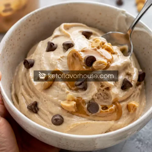 Keto Peanut Butter Protein Fluff