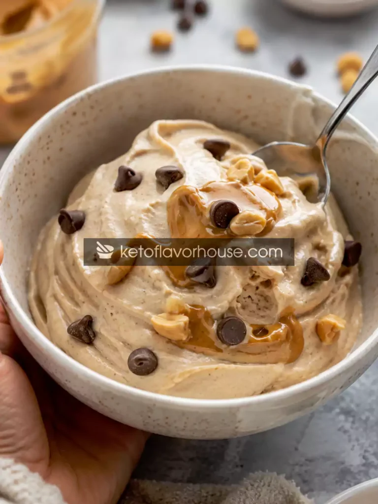 Keto Peanut Butter Protein Fluff