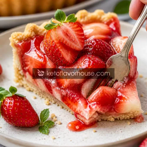 Keto Strawberry Pie